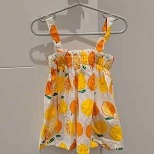 3 for $23! Orange and lemon dress